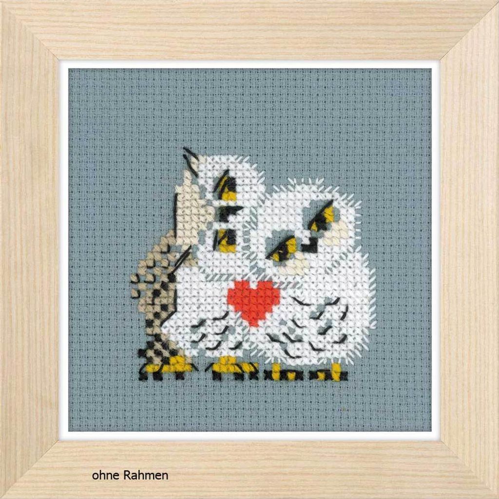 Riolis Kreuzstich-Set "Liebe", Zählmuster
