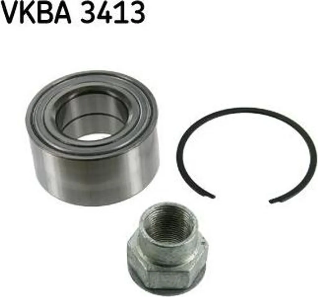 Roulement de Roue SKF VKBA 3413 avec Kit de Montage Haute Résistance
