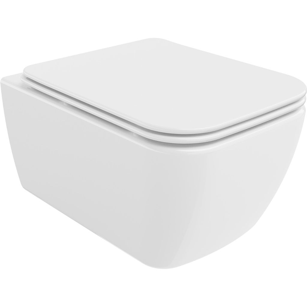 Mexen Stella WC mísa Rimless s pomalu padající deskou slim, Obrázek produktu 
