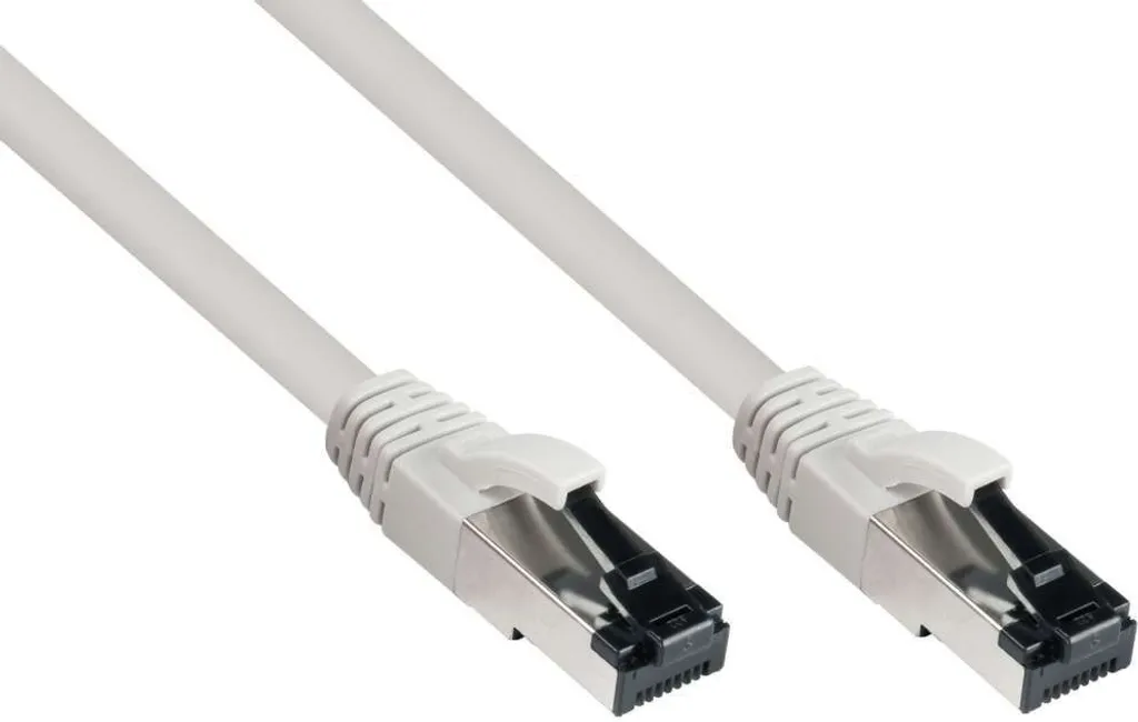 Cavo Rete 20m Cat 8.1 Alcasa 8080L-200 | Grigio S/FTP LSZH 40 Gigabit