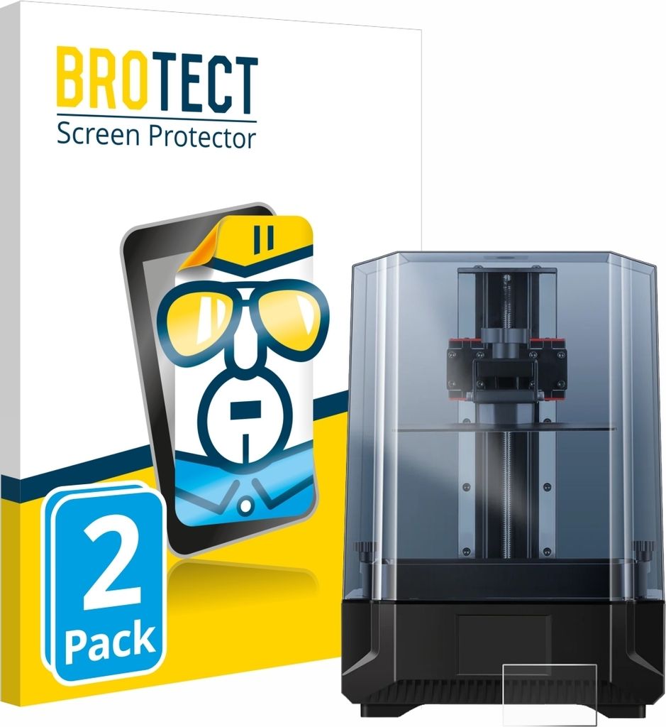 2x Für Anycubic Photon Mono X 6Ks Schutzfolie BROTECT Displayschutz Display Schutz Folie Klar Transparent