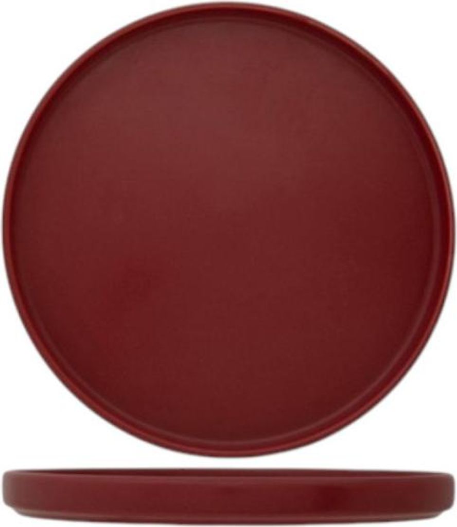 Piatto da antipasto o da dessert al lampone - D 21cm Immagine del prodotto 