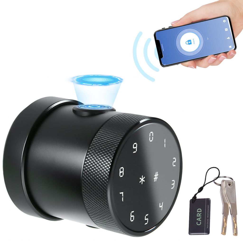 inteligentní zámek 5 v 1 pro odemykání, bezklíčový vstup, Obrázek produktu 
