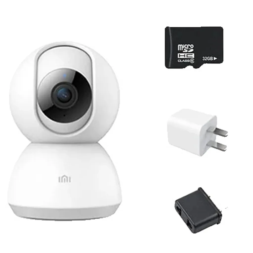 Caméra IP intelligente WiFi avec vision nocturne HD 1080p - Pack 1/2