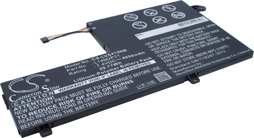 Batterie Lenovo IdeaPad 300s-14ISK - Corrige les Coupures de Courant