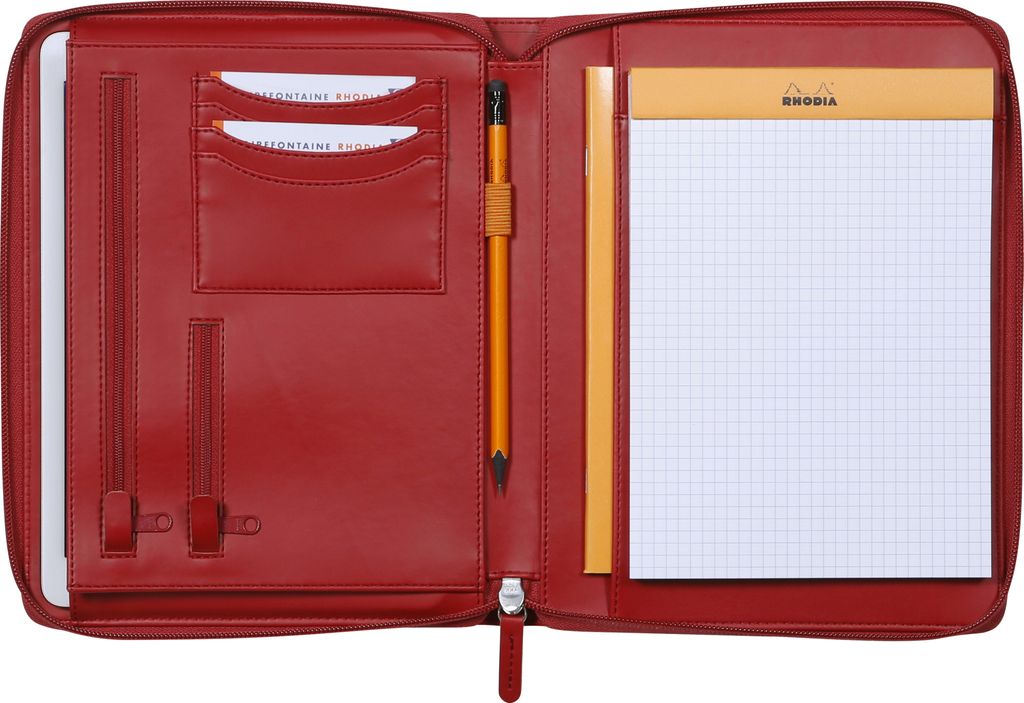 Rhodia Konferenzmappe für A5 rot