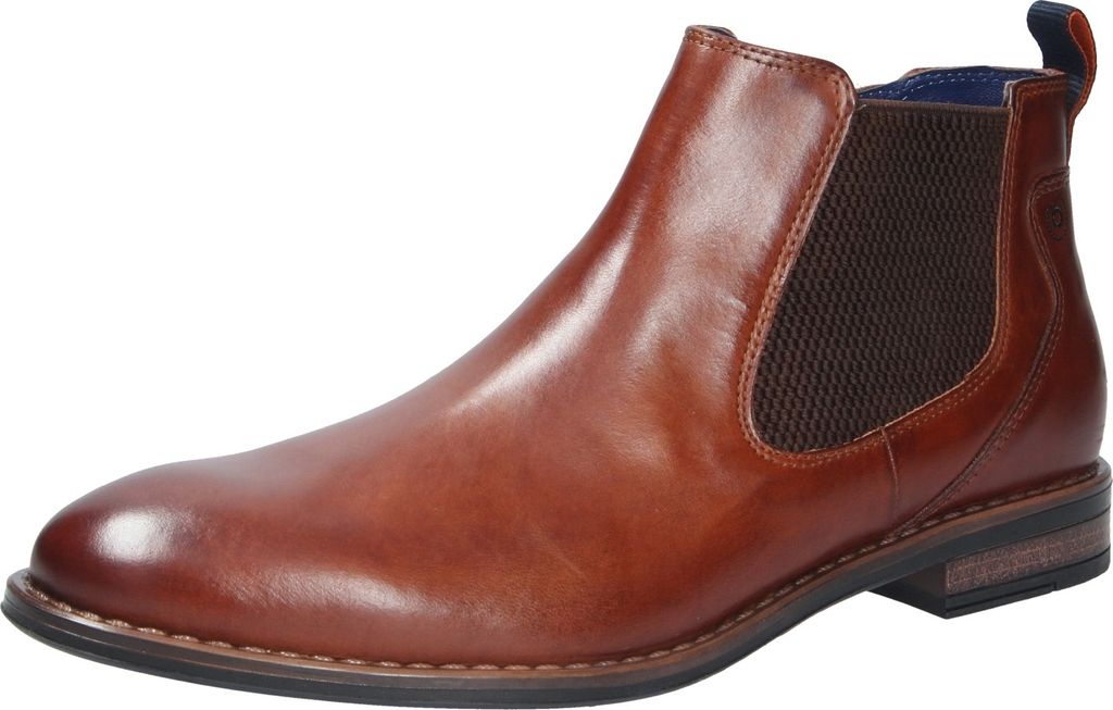 BUGATTI Stiefel Herren braun 45 Businessschuhe