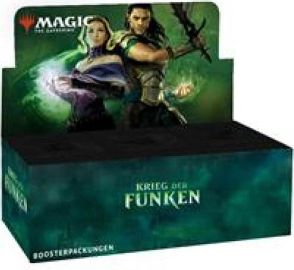 Wizards of the Coast Magic Krieg der Funken Booster Display (DE)