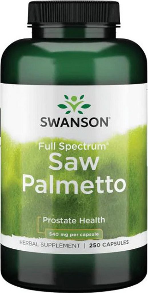 Sägepalme 540 mg 250 Kapseln Swanson Health Products Produktbild 