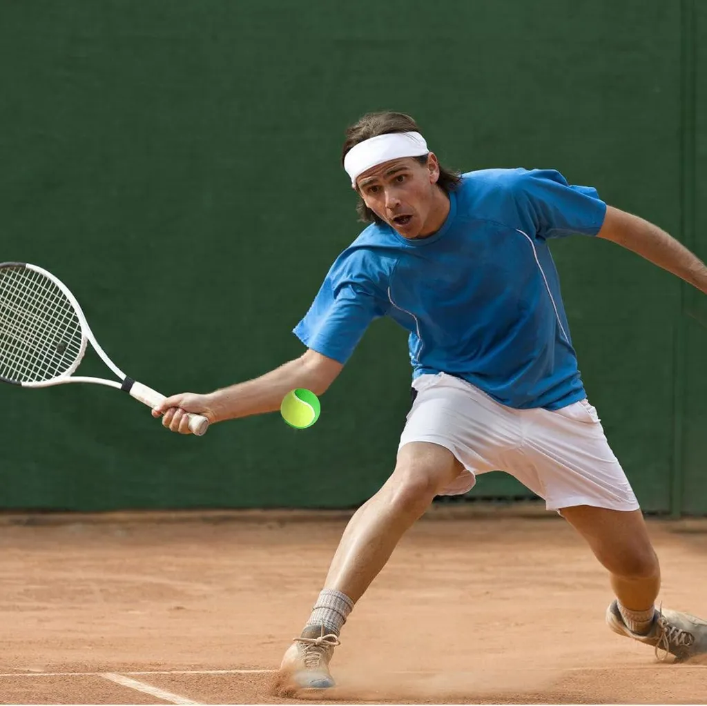 Balles de tennis d'entraînement pour débuter le sport en club ou parc