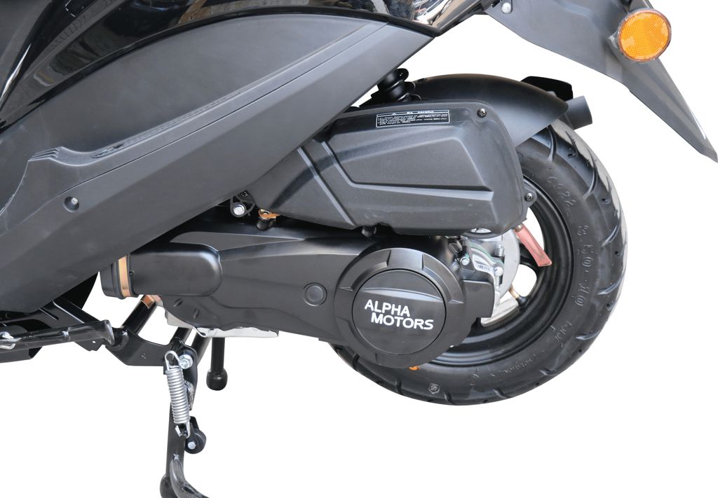 Motorroller Topdrive 125 ccm 85 km/h EURO 5+ schwarz Produktbild 12