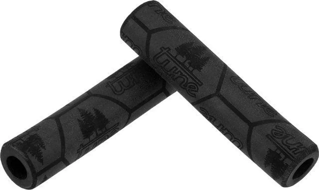 Poignées Tune Angriff Noir 130 mm - Grips de VTT Haute Performance