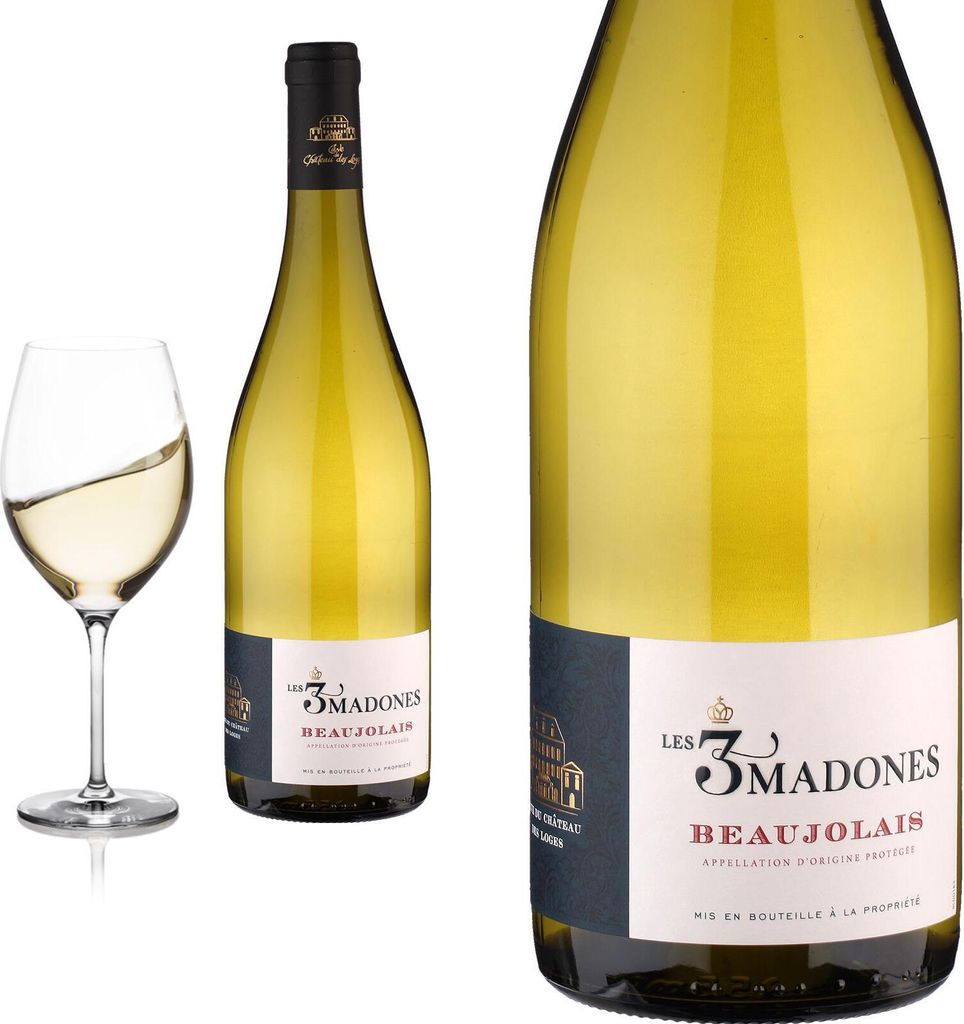 2022 Beaujolais Blanc Les 3 Madones von Cave du Château des Loges - Weißwein