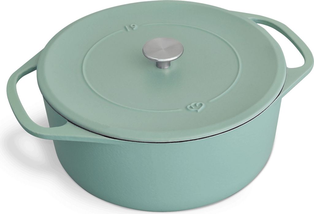 SPRINGLANE Cocotte mit Deckel, Mint, rund, 28 cm, 6 L, Produktbild 