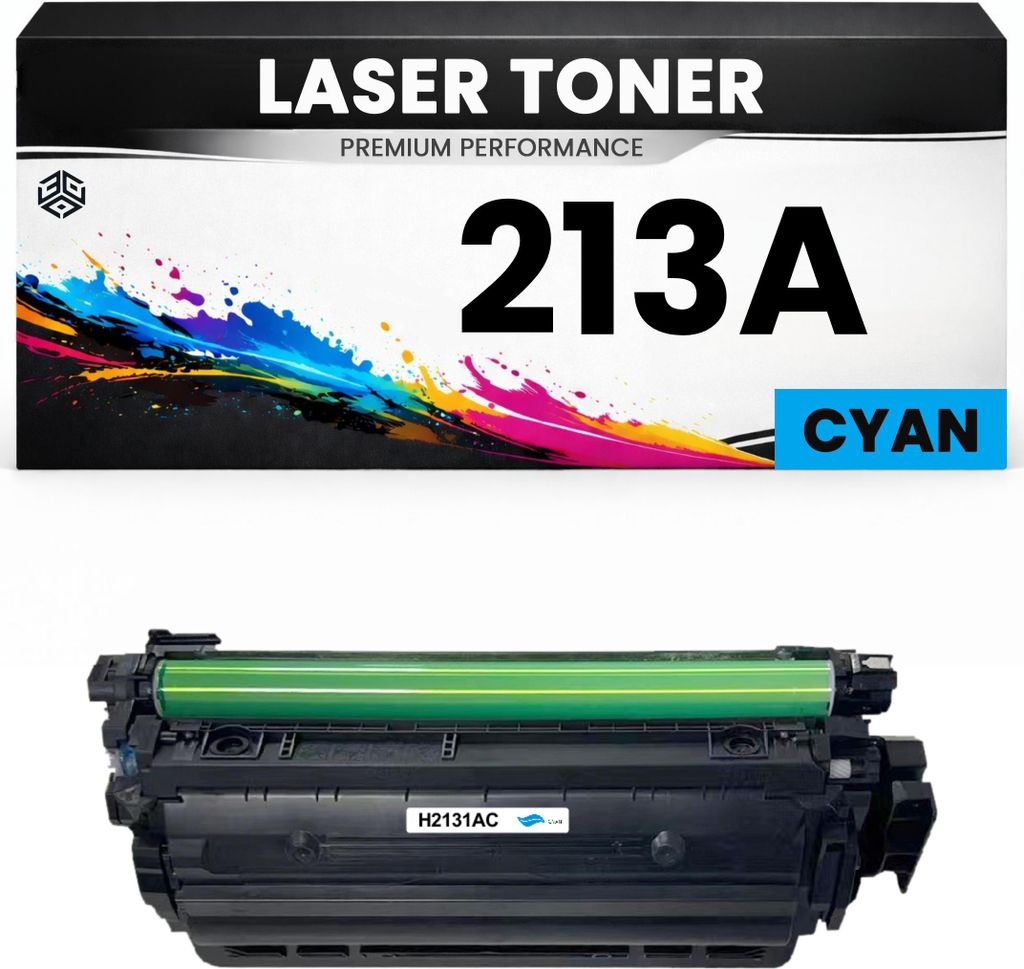 Toner 213A Cyan für HP kompatibel W2131A Premium Alternative LaserJet Enterprise 5700dn 6700dn 6701dn MFP 5800f 5800dn 6800dn Color 5800zf