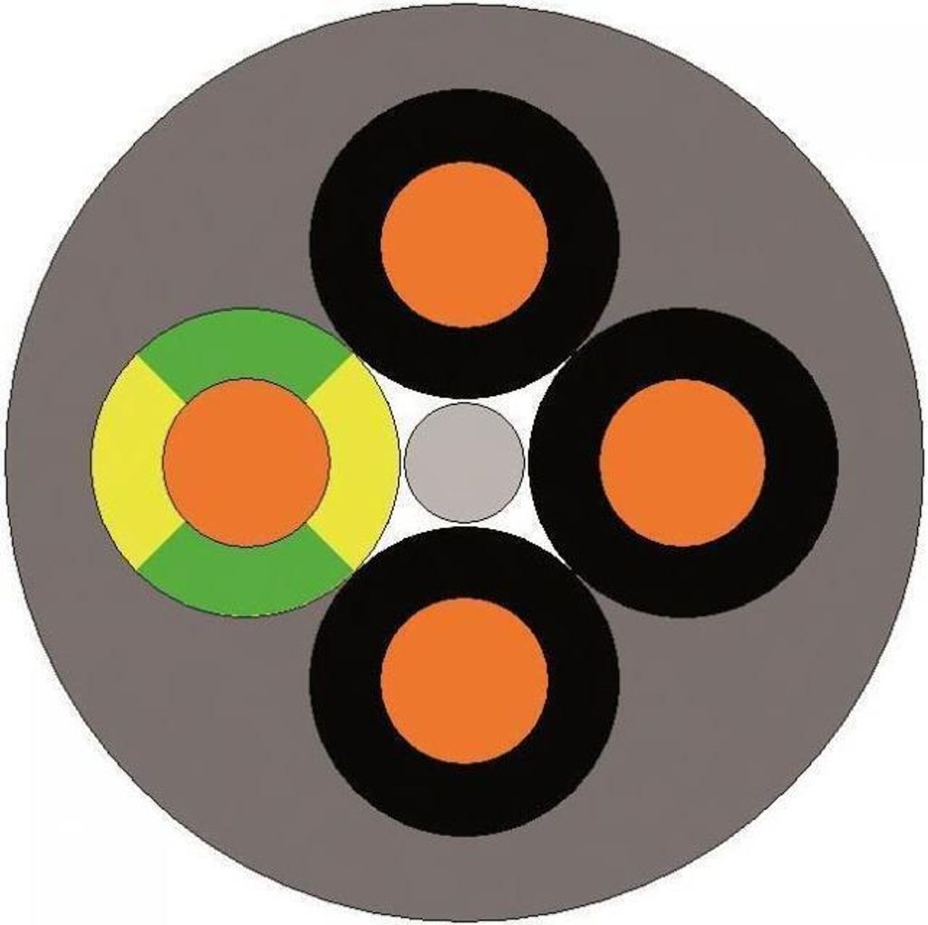 LAPP ÖLFLEX CLASSIC 110 Steuerleitung 4 G 1.50 mm² Grau 1119304-100 100 m (1119304-100)