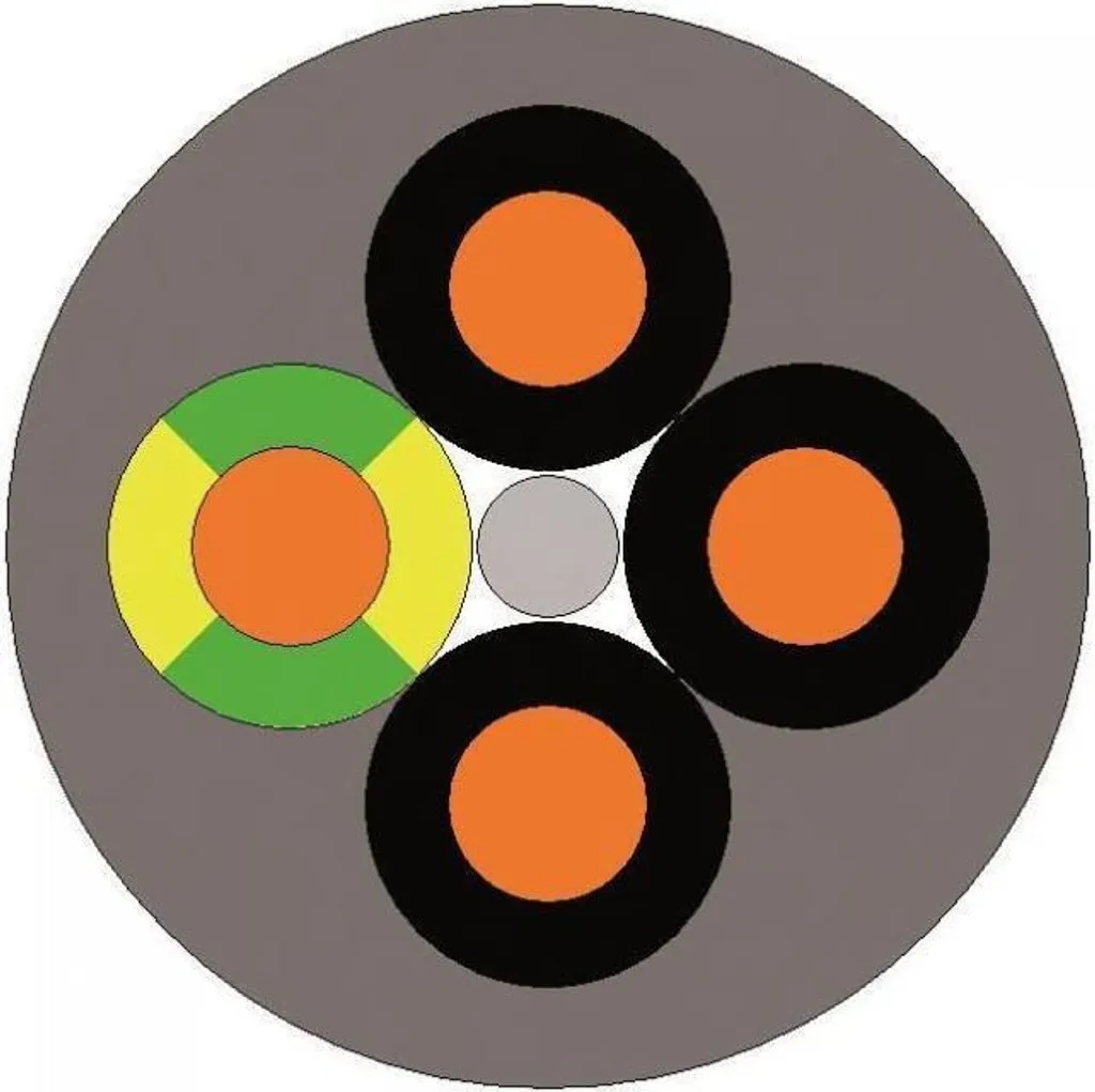 LAPP ÖLFLEX CLASSIC 110 Câble de commande 4G1,5 mm² Gris 100m 1119304
