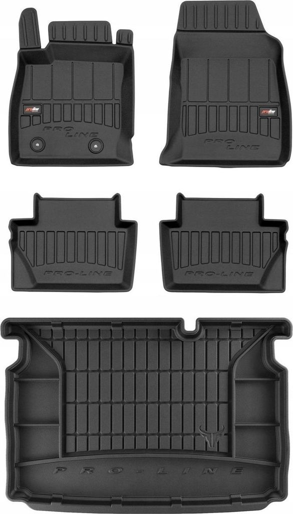 3D-KIT Gummimatten und Matte Ford EcoSport II 2017-2022 d