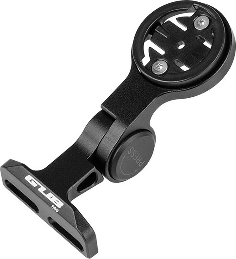 GUB Fahrradhalterung, Computerhalterung, verstellbarer Winkel, Fahrradinstrumentenhalterung, Lenkerverlängerungshalterung, schwarz, 669