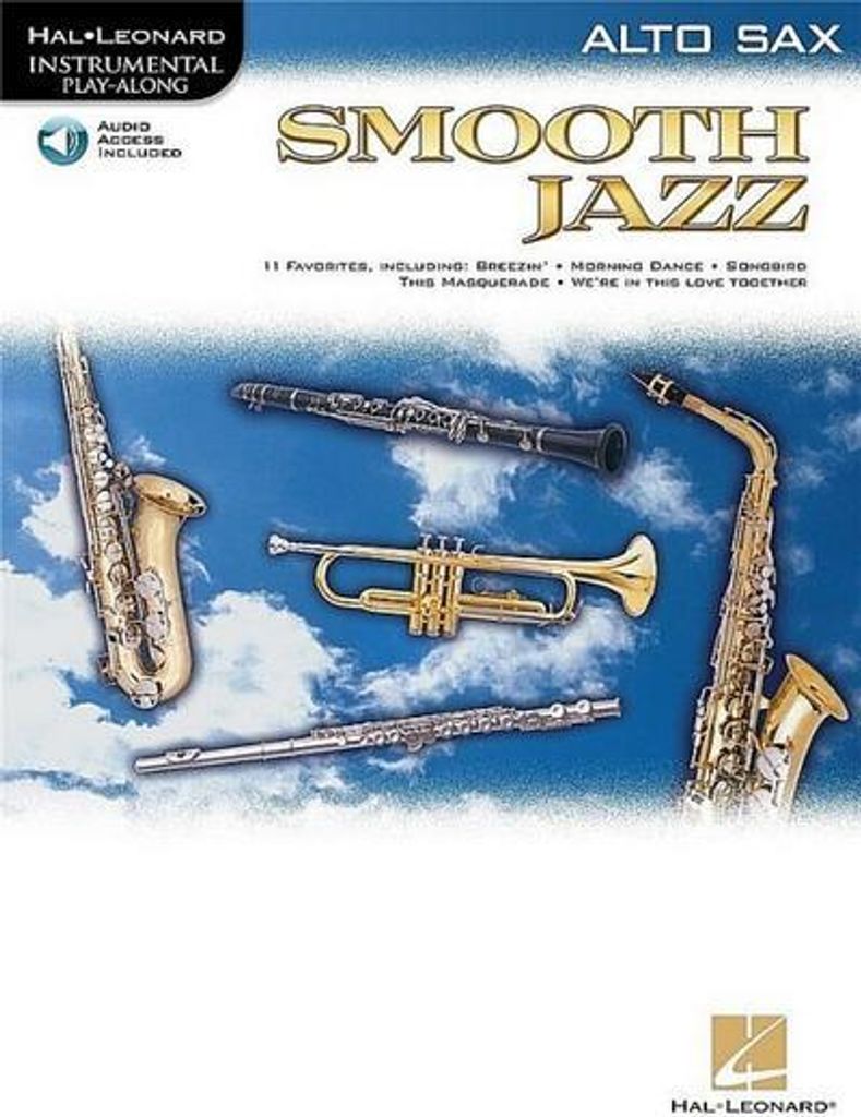 Smooth Jazz for Alto Sax - Instrumental Solos Book/Online Au
