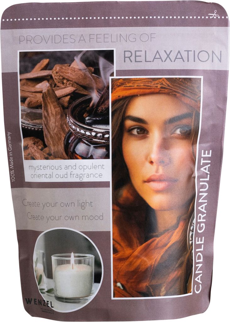 Kerzen-Sandgranulat mit Duft, Set mit 4 Dochten Relaxation Produktbild 