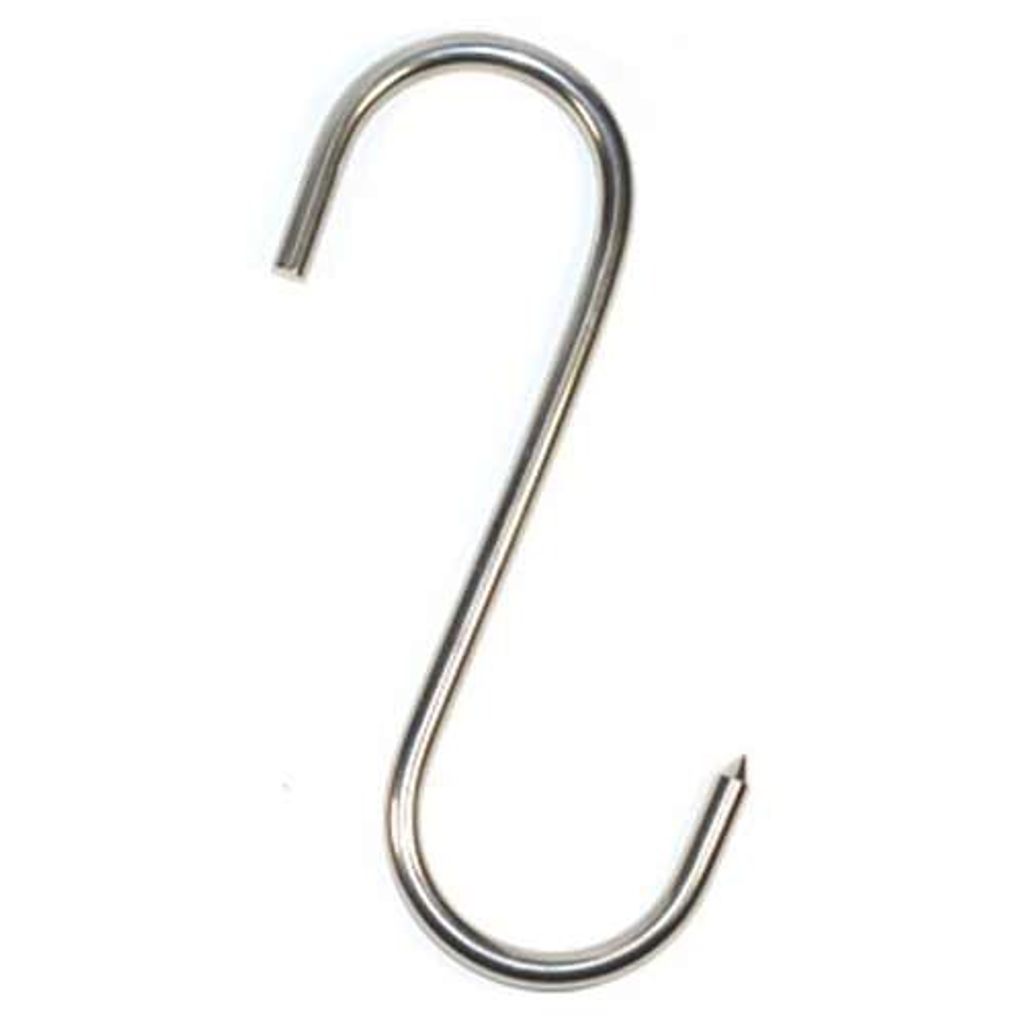 Fleischerhaken 6x180mm, Zinn - Ausführung Zinn - 10er-Pack Produktbild 