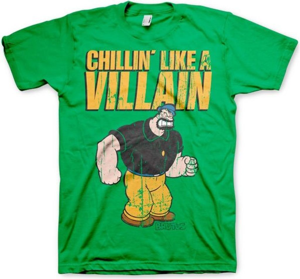 ChillinLike A Villain T-Shirt - Small - Green
