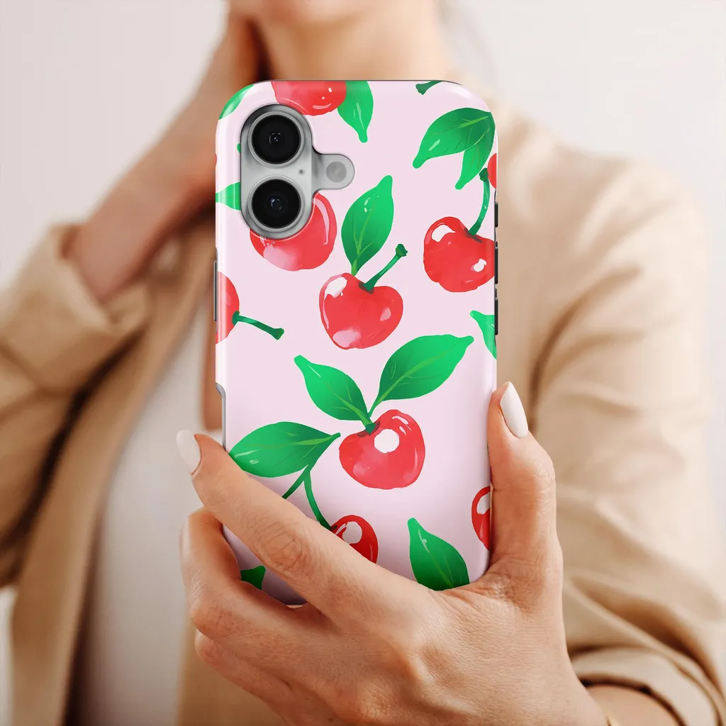 FUNMIKO for iPhone 16 Case Wireless Charging & Military-Grade Protection - Trendy Floral Design for Women Girls, Matte Non-Slip Phone Cover with Shockproof Corners - Blooming Tree of Life