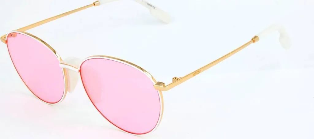 Lunettes de soleil Kenzo KZ40011F 30Y Shiny Endura Gold 55mm luxe