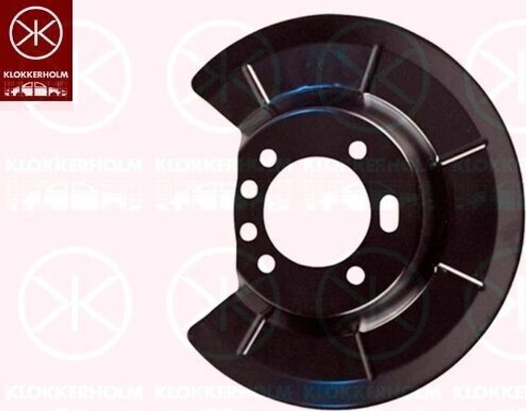 KLOKKERHOLM Spritzblech Bremsscheibe für FORD FOCUS III Turnier Hinten 2536879 Ankerblech