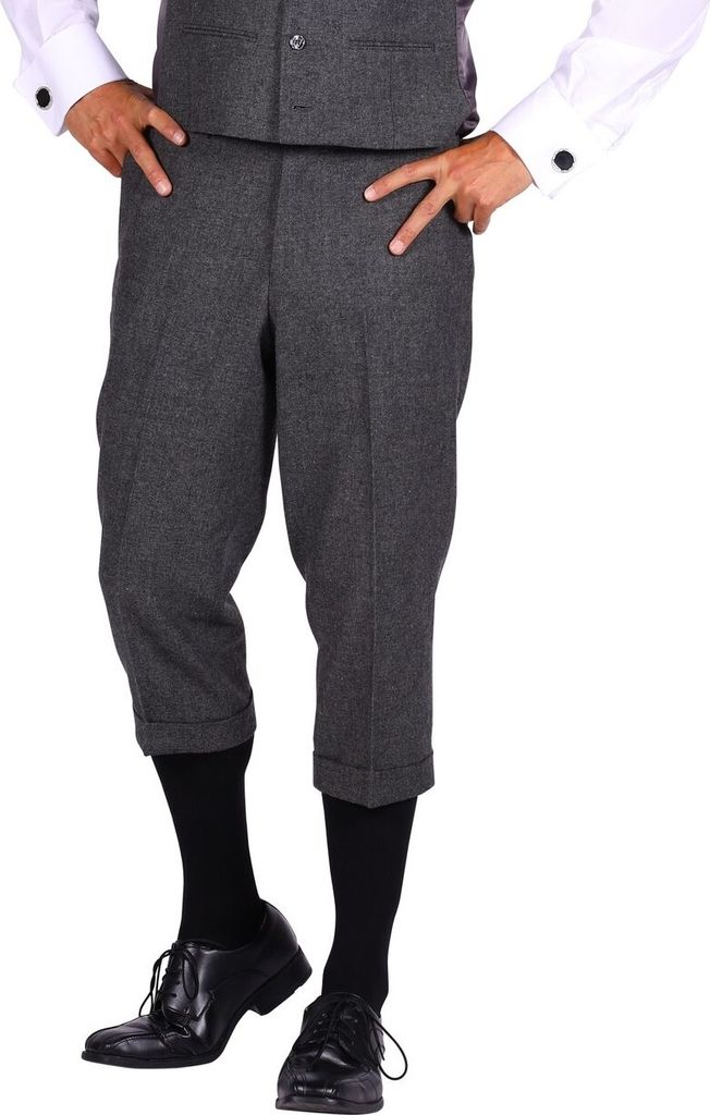 T3179-1600-48 grau Herren Shorts Peaky blinder Hose kurz Gr.48