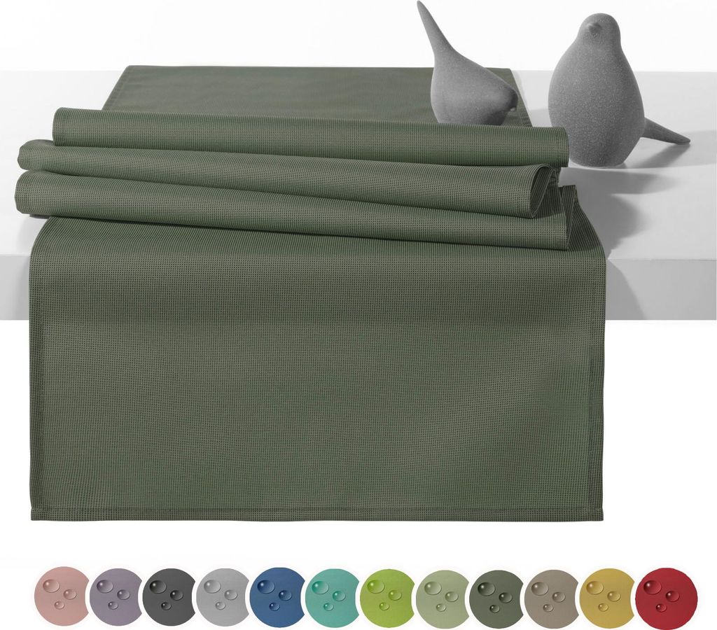 heimtexland Outdoor Tischläufer Garten Tischdecke 45x145 Produktbild 