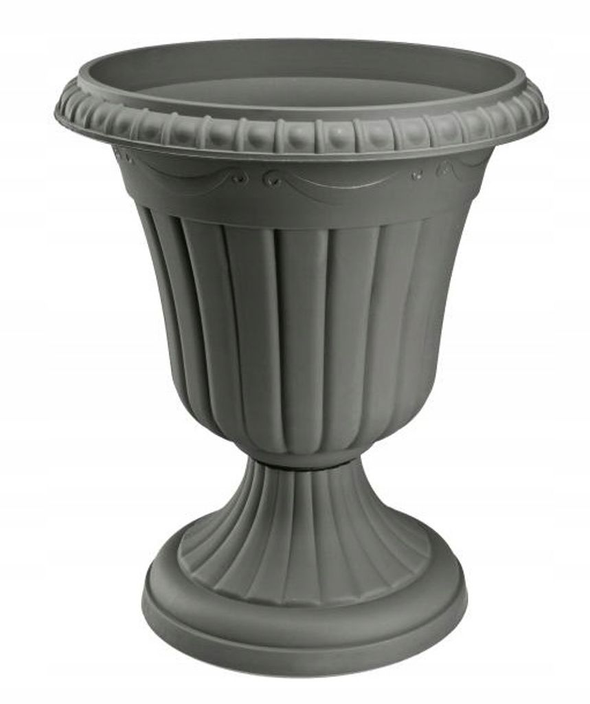 Jardin Pot de fleurs en plastique Graphite 43x37 cm Image du produit 