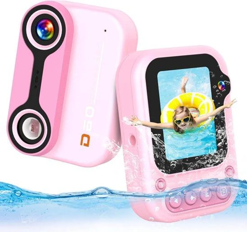 Caméra de sport étanche 1080p HD, immersion 3m, 12 MP et écran 2 pouces