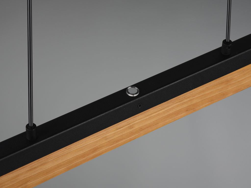 TRIO LED-Pendelleuchte Kerala 341610132 schwarz, 25 W, 3000 Produktbild 