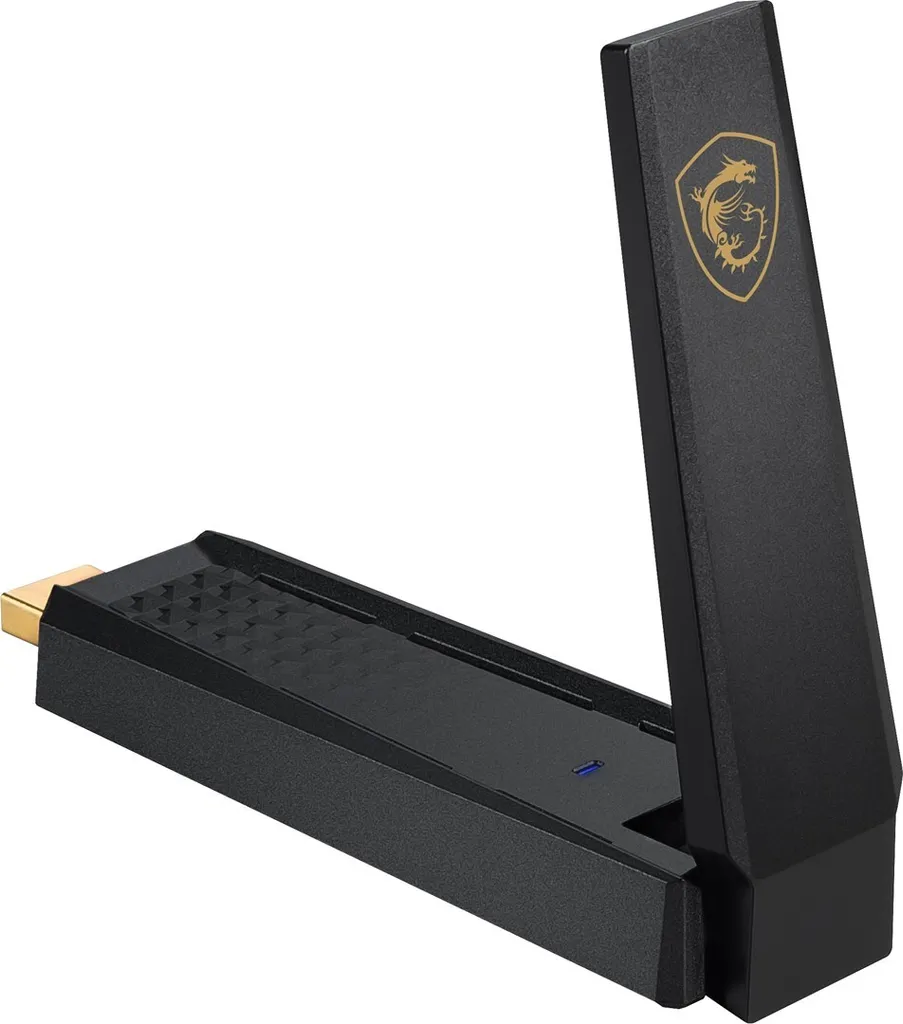 MSI AXE5400 Chiavetta WiFi 6E | Streaming 4K e VR Senza Cavi