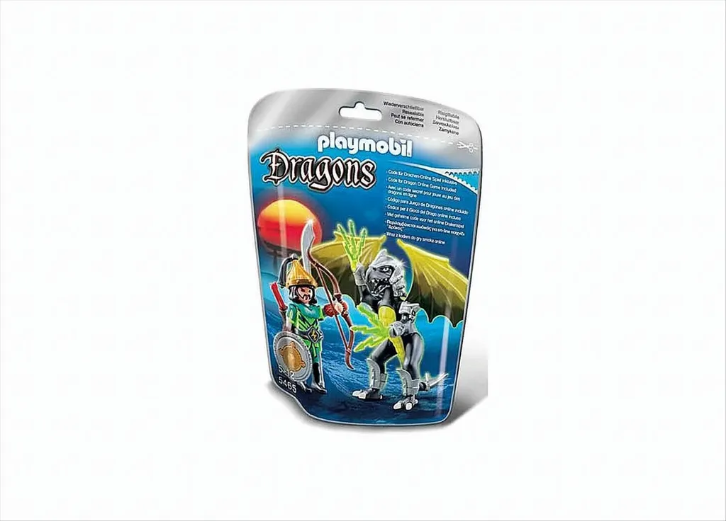Jouet Dragon de Tempête PLAYMOBIL 5465 pour compléter le château d'Asie