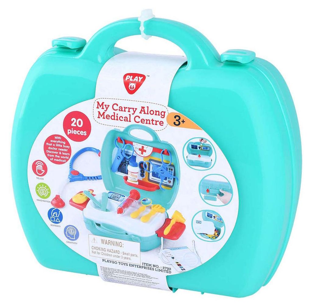 Playgo Dokterskoffer met Accessoires, 20dlg.