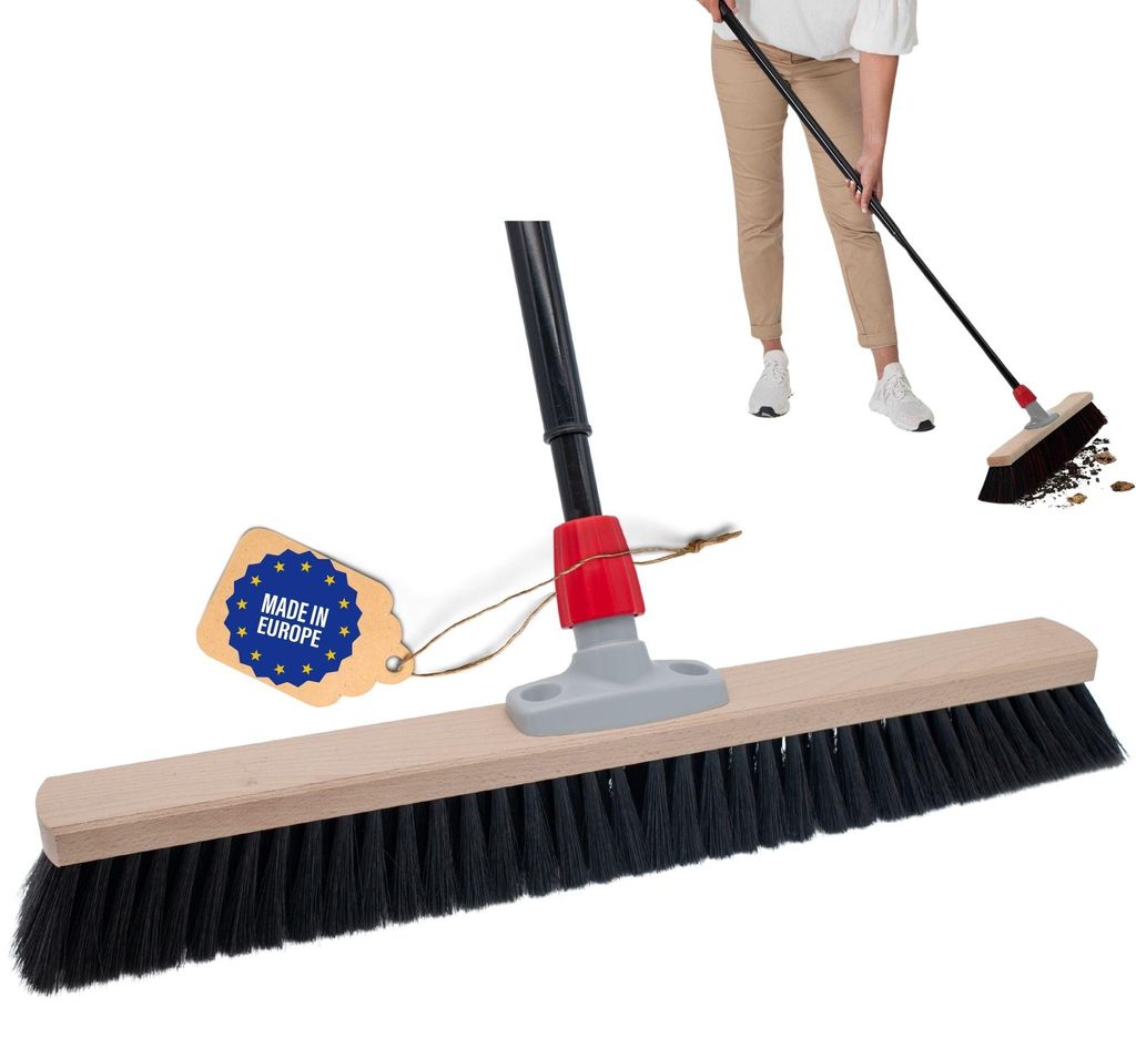 Novaliv veľká metla metla na chodbu 60 cm s teleskopickou Obrázok produktu 