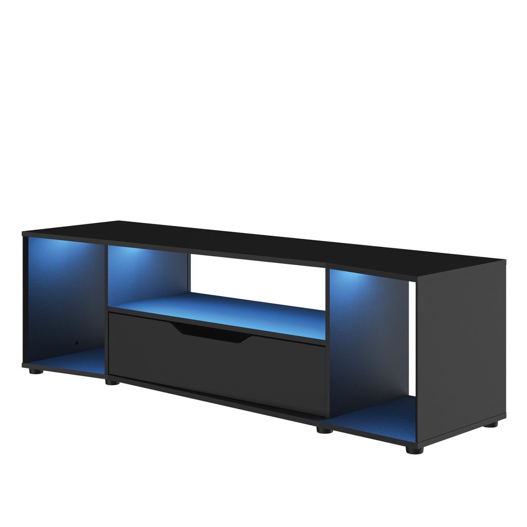 CALICOSY - Meuble TV gamer Hack - L163 x H48 x P45 cm Image du produit 