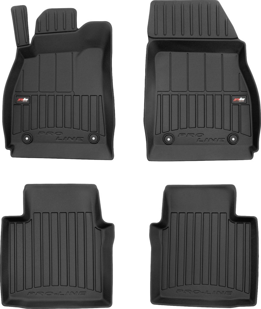 FROGUM Gummimatten Autofussmatten für Saab 9-5 II 2010-2012