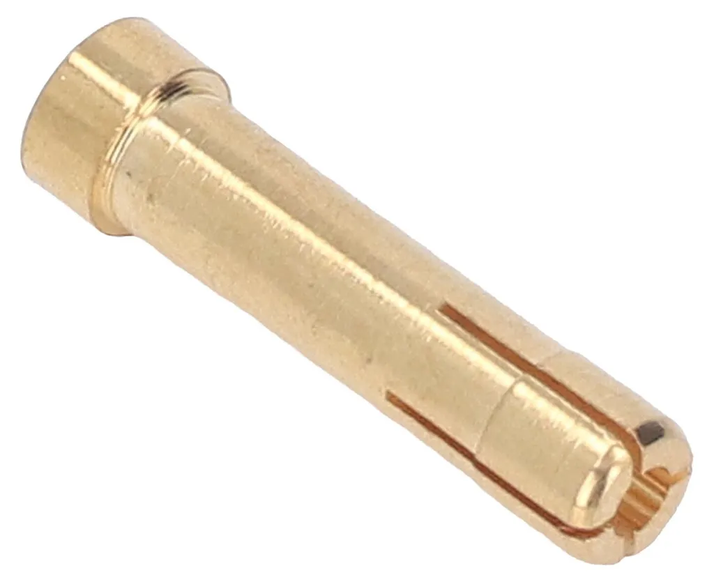 Connecteurs laiton haute précision 4 vers 5 mm - Pack de 50 unités pro - 9