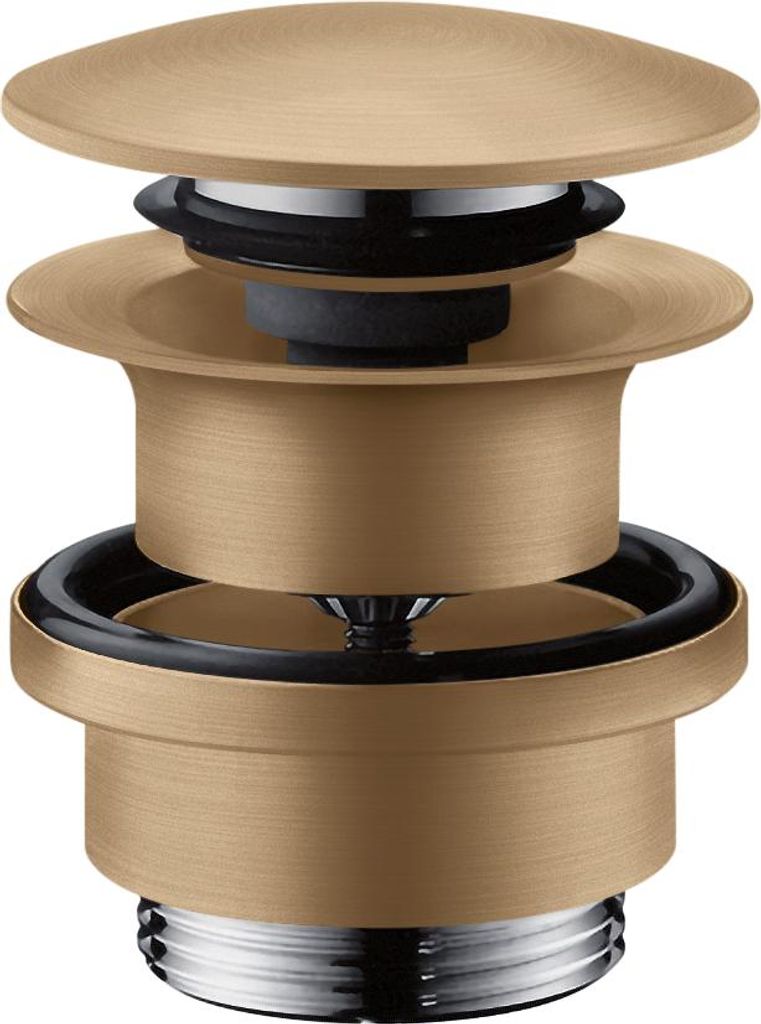 hansgrohe Ablaufgarnitur Push Open, 50100140 Produktbild 