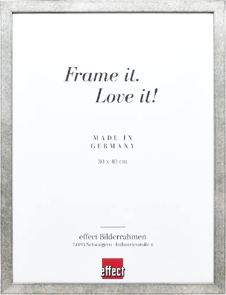 Cornice Regalo 13x18 Legno Effect Profilo 42 - Vetro Museo Anti-Riflesso