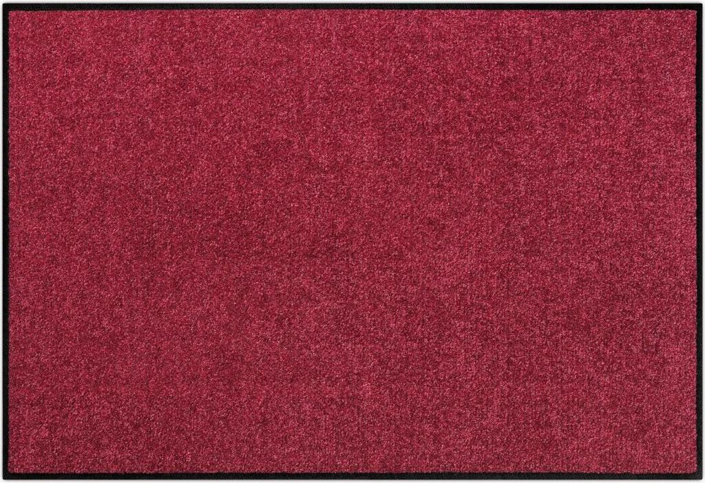 Salonloewe Monochrome UNI WEINROT Fußmatte Wohnmatte in verschiedenen Größen
