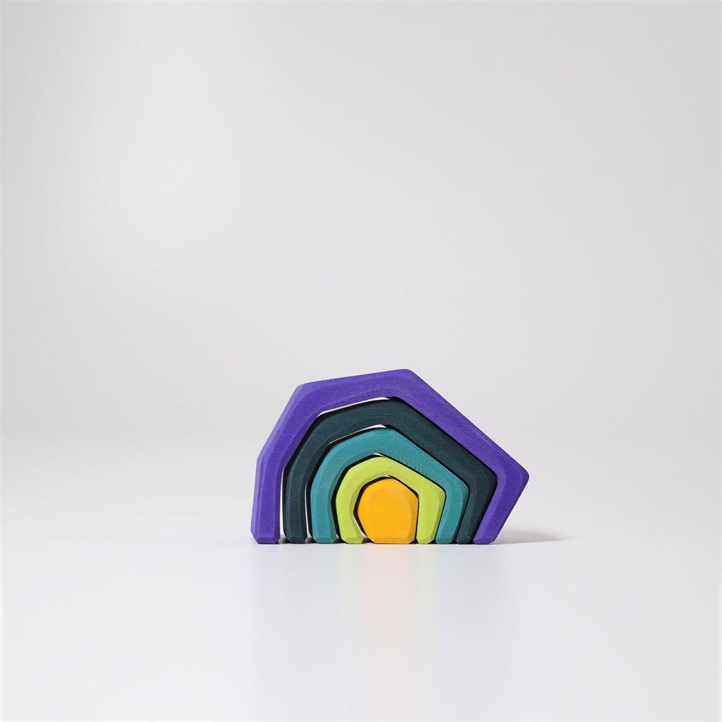 Grimms Holz-Steckspiel Kleine Erde Produktbild 