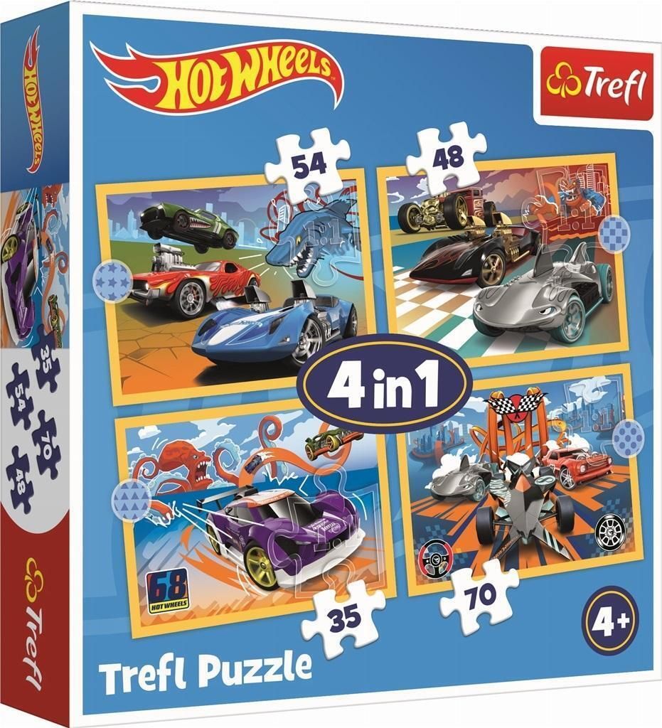 Trefl Jigsaw - 4 in 1 (35/48/54/70 pieces) | Singapore