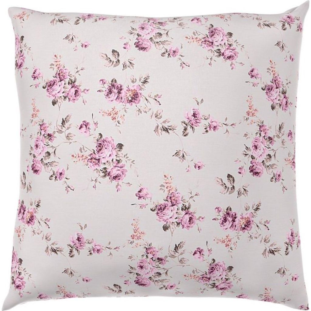 Kopfkissenbezug glatte Baumwolle PROVENCE ROSE lila
