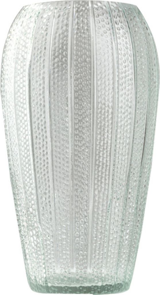 Geprägte Glasvase im Retro-Stil dekorative Ornamente