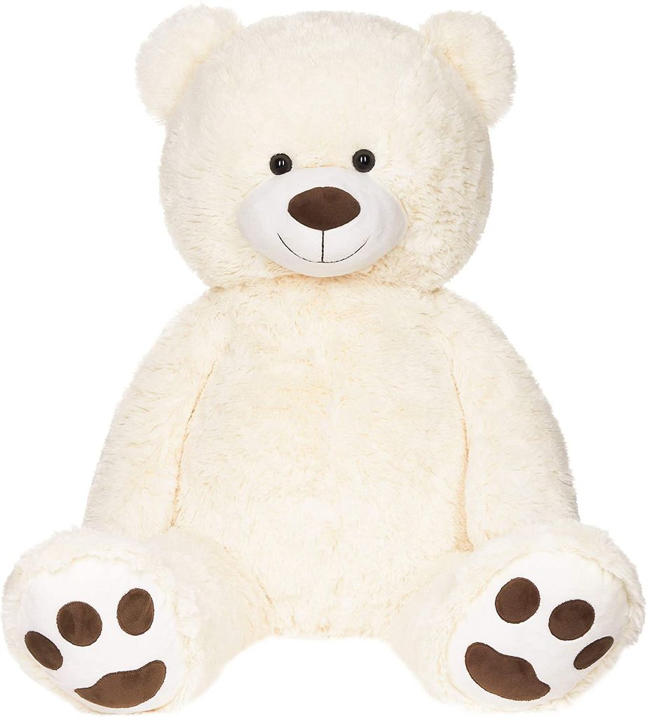 XXL Teddybär Spielzeug kinder Weihnachten weichen plüsch Geschenk spielzeug Weiß 